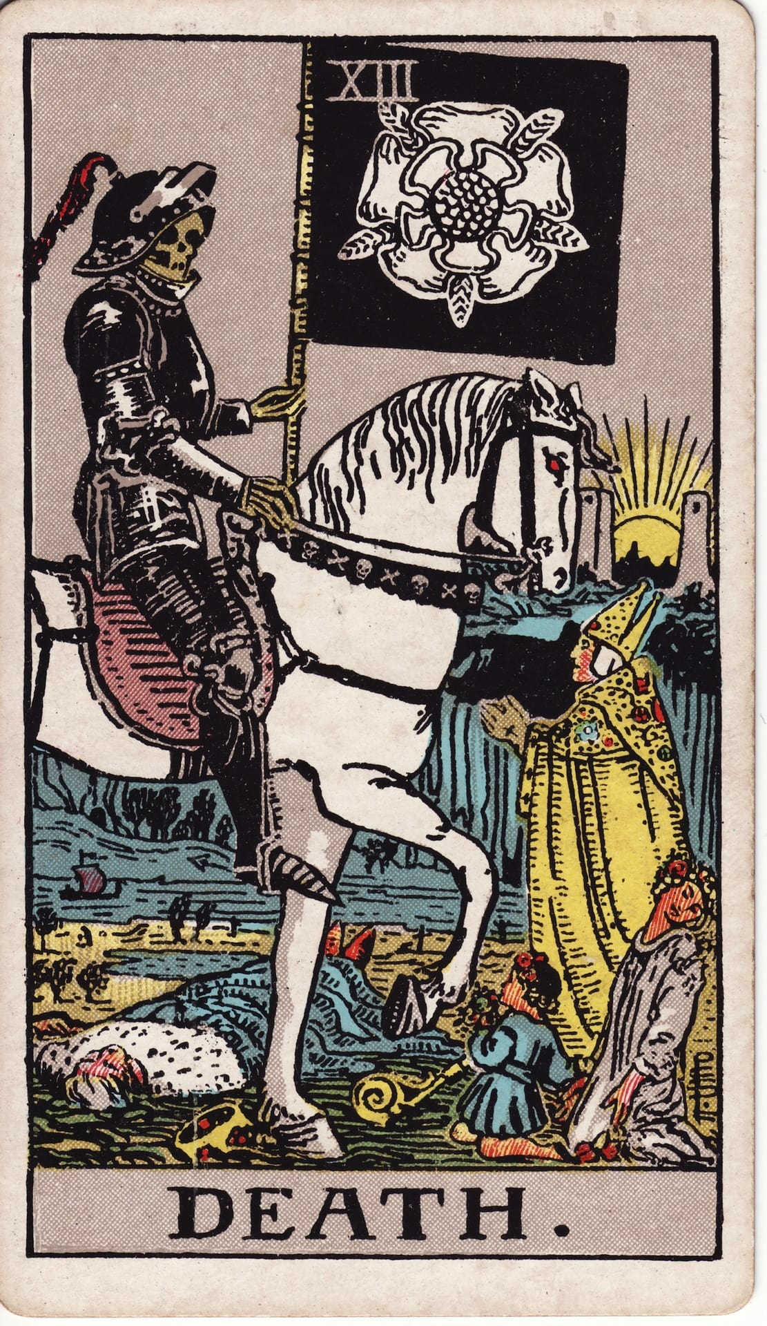 Death tarot card - Major Arcana - endings, transformation, transition